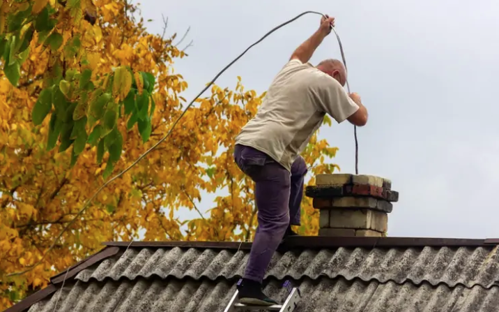 Chimney cleaning service