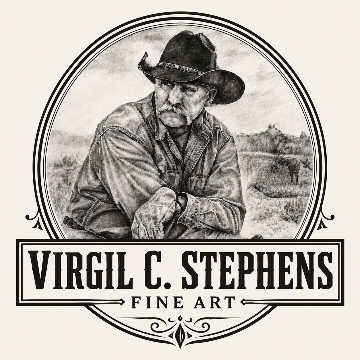 Virgil C. Stephens Fine Art logo